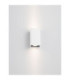 Elio Outdoor Up Down Wall Lamp Sandy White LED 6W 429lm IP65 3000K-4