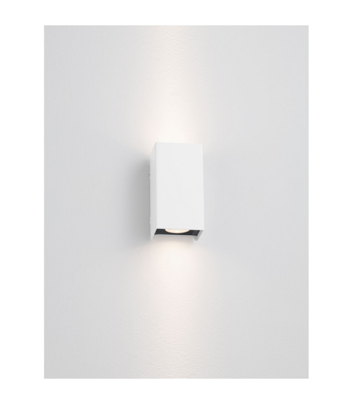 Elio Outdoor Up Down Wall Lamp Sandy White LED 6W 429lm IP65 3000K-4