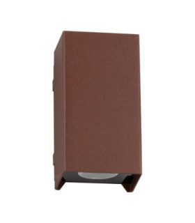 Elio Outdoor Up Down Wall Lamp Corten LED 6W 429lm IP65 3000K-1