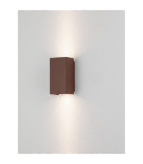 Elio Outdoor Up Down Wall Lamp Corten LED 6W 429lm IP65 3000K-2