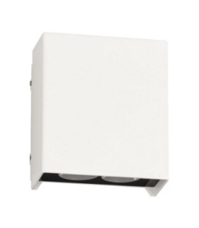 Elio Outdoor Up Down Wall Lamp Sandy White LED 12W 1327lm IP65 3000K-1