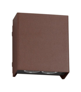 Elio Outdoor Up Down Wall Lamp Corten LED 12W 1327lm IP65 3000K-1