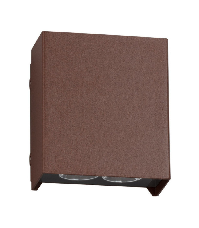 Elio Outdoor Up Down Wall Lamp Corten LED 12W 1327lm IP65 3000K-1
