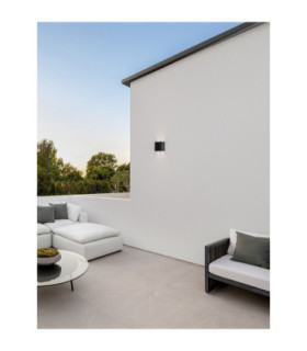 Duomo Outdoor Up Down Wall Lamp Dark Anthracite LED 5W 400lm IP54 3000K-2