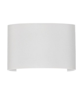 Duomo Outdoor Up Down Wall Lamp Sandy White LED 5W 400lm IP54 3000K-1