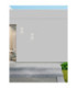 Duomo Outdoor Up Down Wall Lamp Sandy White LED 5W 400lm IP54 3000K-2