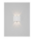 Duomo Outdoor Up Down Wall Lamp Sandy White LED 5W 400lm IP54 3000K-4