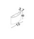 Duomo Outdoor Up Down Wall Lamp Sandy White LED 5W 400lm IP54 3000K-7