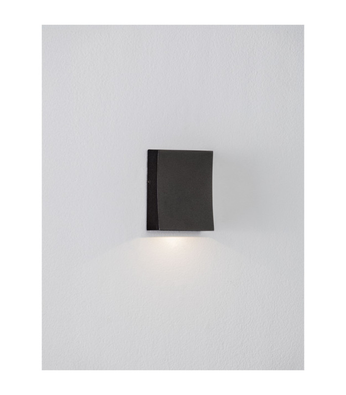 Boxy Outdoor Wall Down Lamp Dark Anthracite LED 3W 157lm IP65 3000K-4