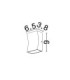 Boxy Outdoor Wall Down Lamp Dark Anthracite LED 3W 157lm IP65 3000K-6