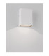 Boxy Outdoor Wall Down Lamp Sandy White LED 3W 157lm IP65 3000K-5