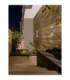 Boxy Outdoor Up Down Wall Lamp Sandy White LED 6W 312lm IP65 3000K-2
