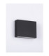 Tick Outdoor Wall Down Lamp Sandy Black LED 4W 218lm IP54 3000K-3