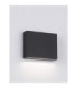 Tick Outdoor Wall Down Lamp Sandy Black LED 4W 218lm IP54 3000K-4