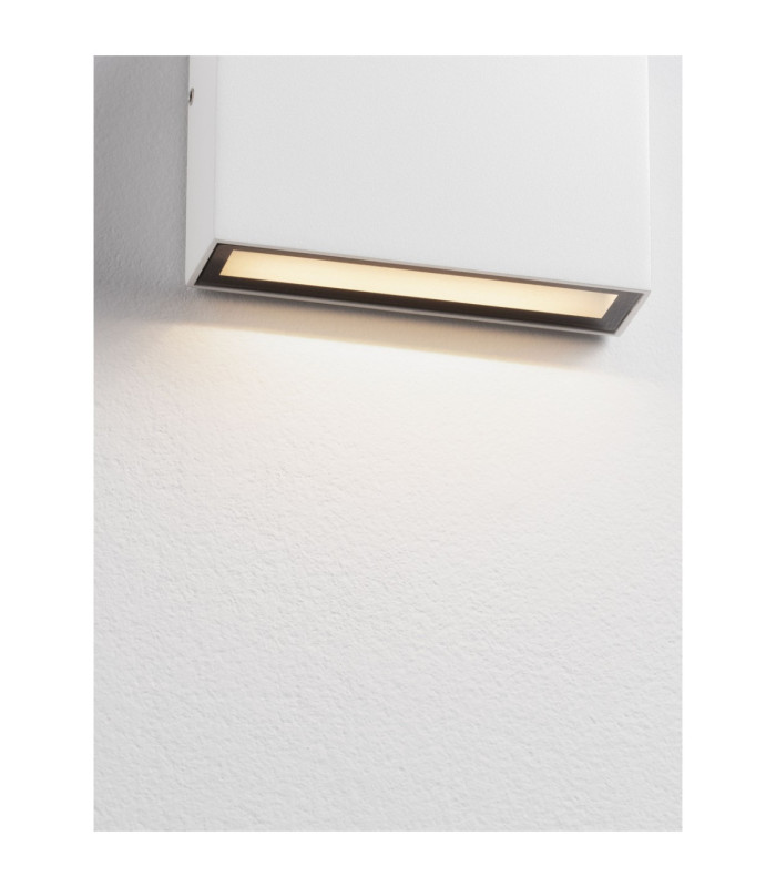 Tick Outdoor Wall Down Lamp Sandy White LED 4W 218lm IP54 3000K-6