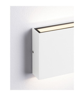 Tick Outdoor Up Down Wall Lamp Sandy White LED 7W 416lm IP54 3000K-2
