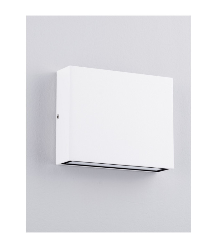 Tick Outdoor Up Down Wall Lamp Sandy White LED 7W 416lm IP54 3000K-3