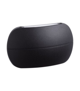 Prato Outdoor Up Down Wall Lamp Sandy Black LED 10W 434lm IP65 3000K-1