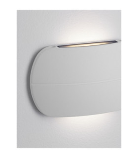 Prato Outdoor Up Down Wall Lamp Sandy White LED 10W 434lm IP65 3000K-2