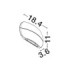 Prato Outdoor Up Down Wall Lamp Sandy White LED 10W 434lm IP65 3000K-5