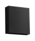 Way Outdoor Up Down Wall Lamp Sandy Black LED 6W 421lm IP65 3000K-1
