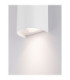 York Outdoor Up Down Wall Lamp Sandy White GU10 2x10W IP65-2