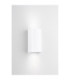 York Outdoor Up Down Wall Lamp Sandy White GU10 2x10W IP65-4