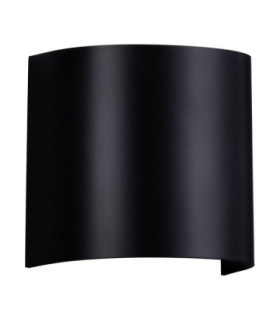 York Outdoor Wall Down Lamp Sandy Black GU10 1x10W IP65-1