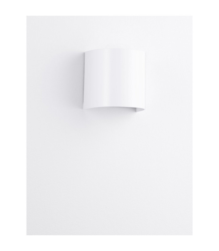 York Outdoor Wall Down Lamp Sandy White GU10 1x10W IP65-3