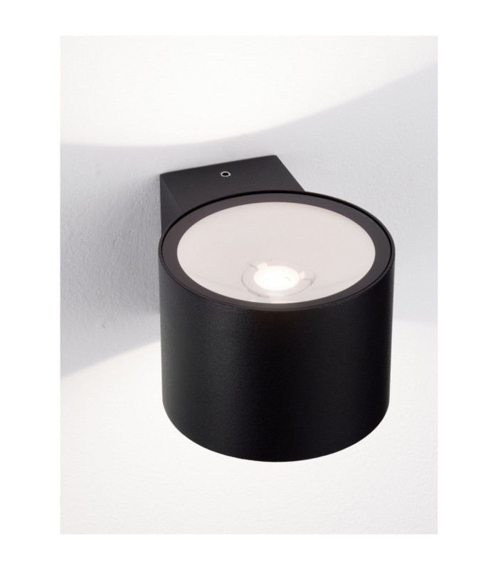 Beta Outdoor Up Down Wall Lamp Sandy Black LED 13W 1253lm IP54 3000K-5
