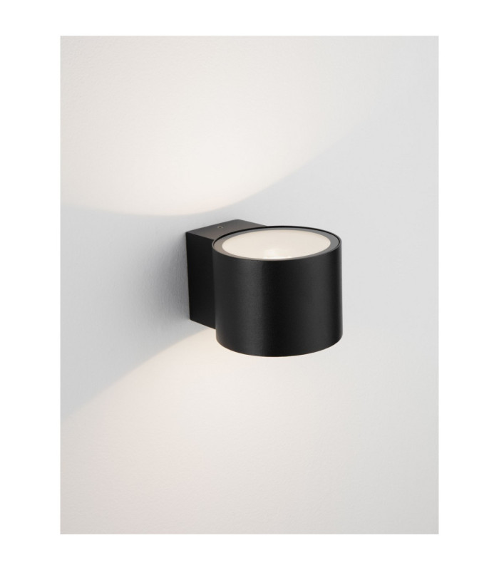 Beta Outdoor Up Down Wall Lamp Sandy Black LED 13W 1253lm IP54 3000K-6