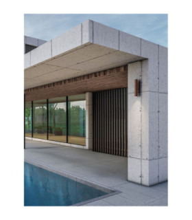 Torrin Outdoor Wall Down Lamp Corten LED 3W 240lm IP65 3000K-2