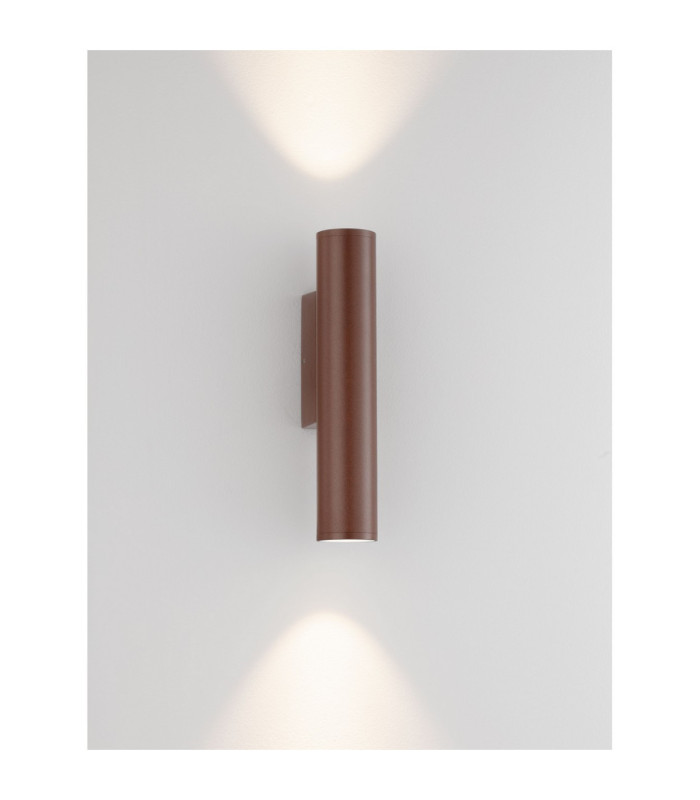 Torrin Outdoor Up Down Wall Lamp Corten LED 6W 460lm IP65 2700K-4
