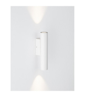 Torrin Outdoor Up Down Wall Lamp Sandy White LED 6W 460lm IP65 2700K-2