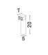 Lusy Outdoor Wall Down Lamp Dark Anthracite LED 5W 310lm IP65 3000K-7
