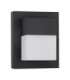 Leto Outdoor Modern Wall Lamp Sandy Black LED 10W 1208lm 3000K IP65-1