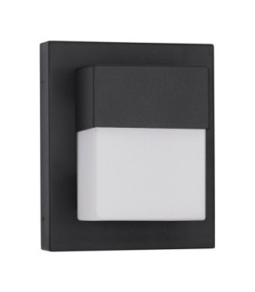 Leto Outdoor Modern Wall Lamp Sandy Black LED 10W 1208lm 3000K IP65-1