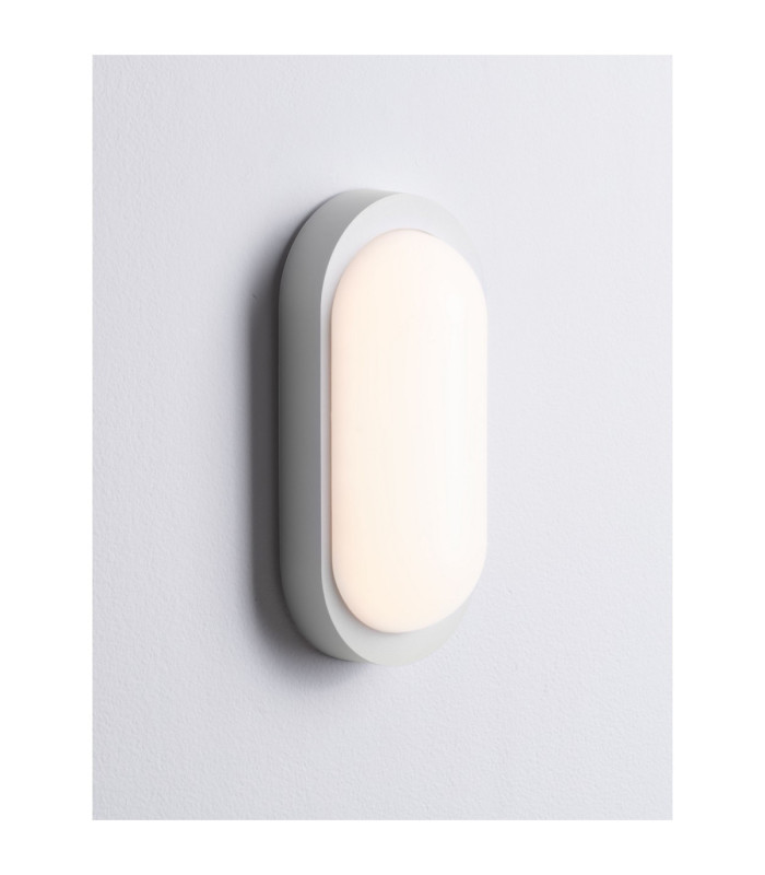 Tiepolo Outdoor Flush Wall Lamp Sandy White LED 11W 885lm IP65 3000K-4
