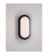Tiepolo Outdoor Flush Wall Lamp Sandy Black LED 11W 885lm IP65 3000K-4