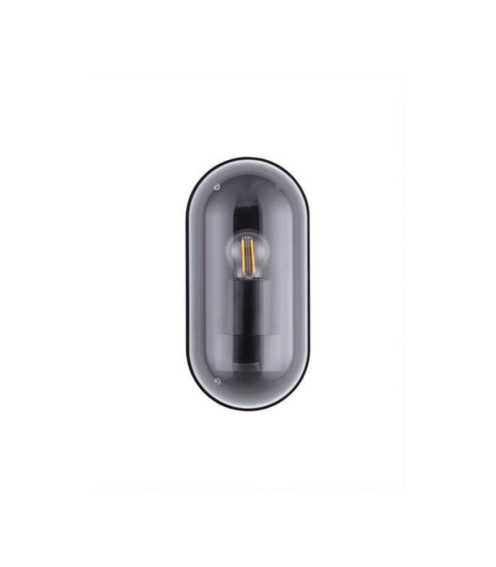 Amel Outdoor Flush Wall Lamp Dark Anthracite E27 1x12W IP65-1