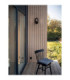 Amel Grill Outdoor Flush Wall Lamp Dark Anthracite E27 1x12W IP65-2