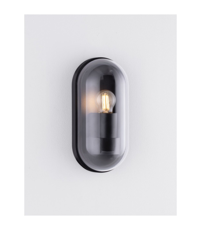 Amel Outdoor Flush Wall Lamp Dark Anthracite E27 1x12W IP65-5
