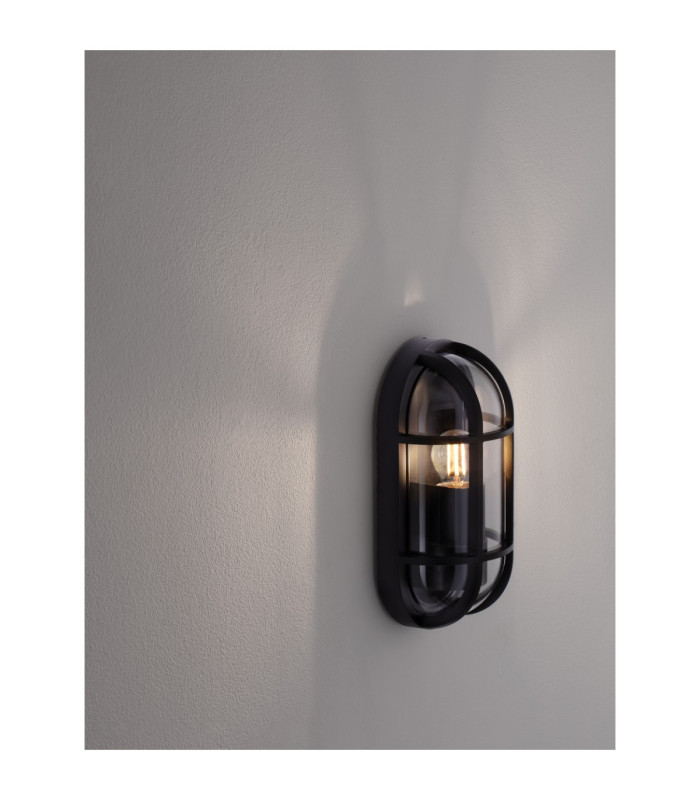 Amel Grill Outdoor Flush Wall Lamp Dark Anthracite E27 1x12W IP65-7
