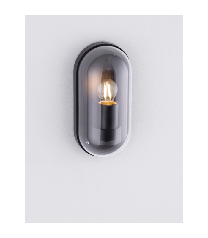 Amel Outdoor Flush Wall Lamp Dark Anthracite E27 1x12W IP65-8