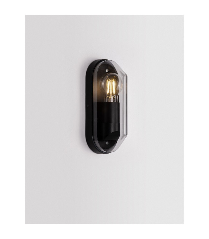 Amel Small Outdoor Flush Wall Lamp Dark Anthracite E27 1x12W IP65-4