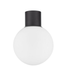 Spix Outdoor Globe Ceiling Light Dark Anthracite E27 1x12W IP54-1