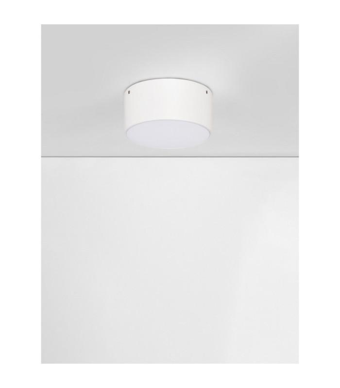 Judi Outdoor Surface Mounted Downlight Sandy White LED 10W 655lm 3000K IP65-3