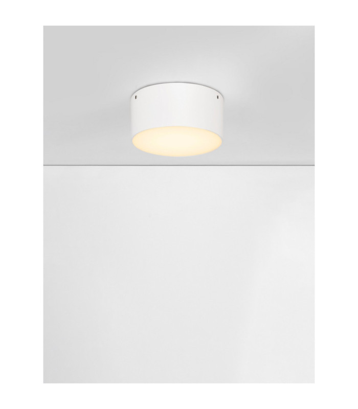 Judi Outdoor Surface Mounted Downlight Sandy White LED 10W 655lm 3000K IP65-4