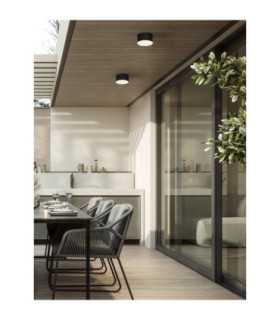 Judi Outdoor Surface Mounted Downlight Dark Anthracite LED 10W 655lm 3000K IP65-2