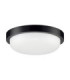 Reo Outdoor Flush Wall Lamp Sandy Black LED 19W 1636lm IP65 3000K-1